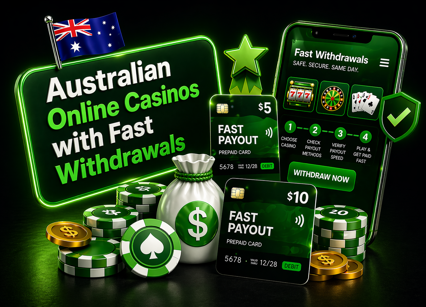 Australian Online Casinos with Fast Withdrawals